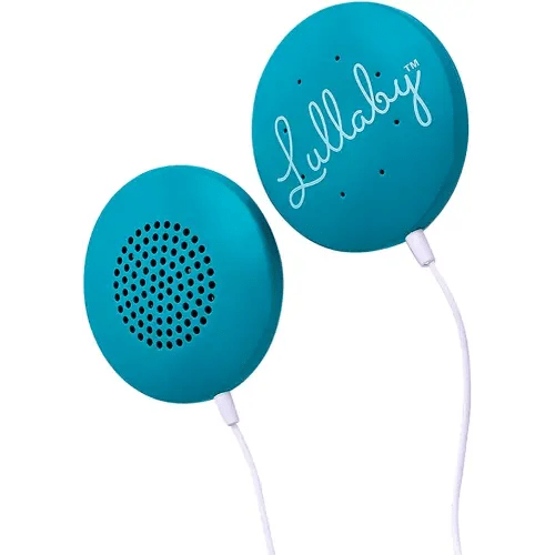 Lullaby™ Prenatal Belly Speakers by Baby Doppler for use During Pregnancy, Play Soothing Music, Voices, and Bonding Sounds to Baby in The Womb (Android & Apple Adapters Included)