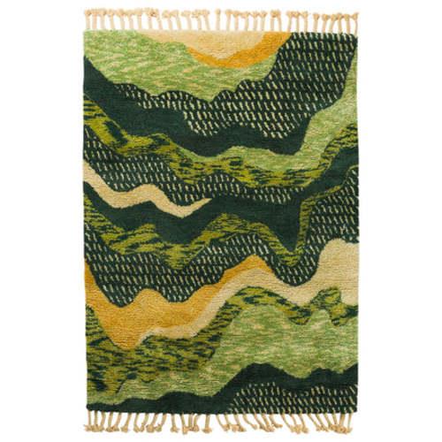 Normandie Tufted Rug - Kelp