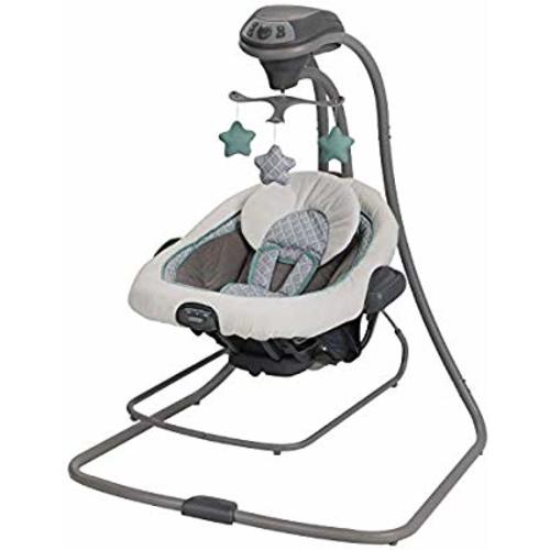 Graco DuetConnect LX Baby Swing and Bouncer, Manor