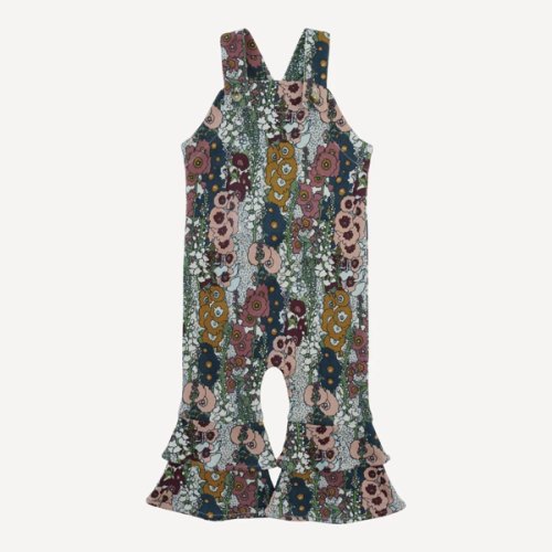 anne jumpsuit | hollyhock | organic cotton interlock