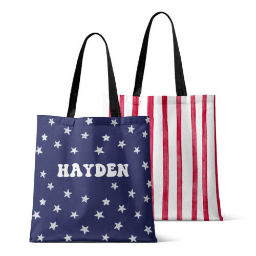 Personalized Tote Bags | Star-Spangled Summer