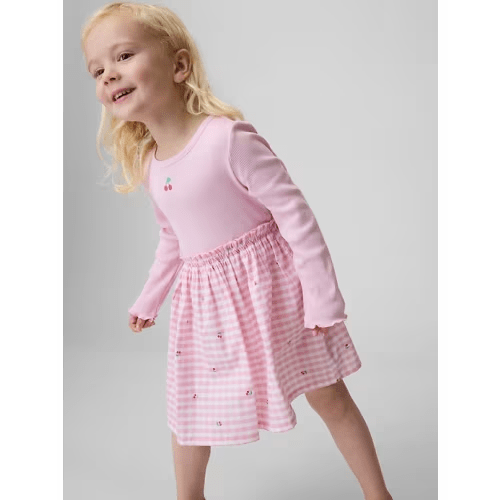 Baby & Toddler Mixed Media Dress