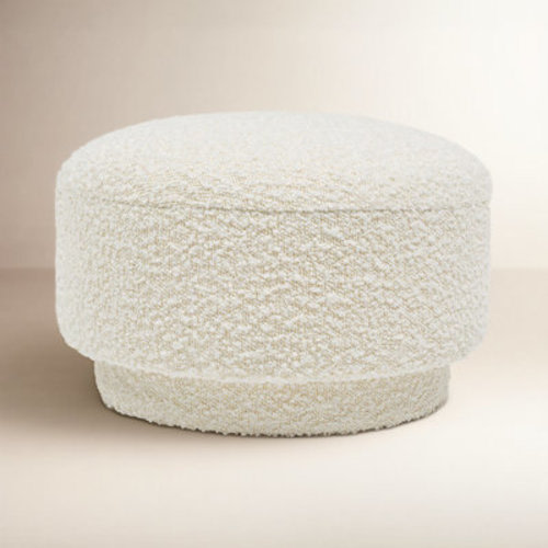 Round Footstool Ottoman