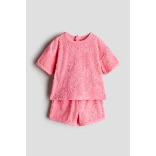 2-PIECE PATTERNED TERRY SET