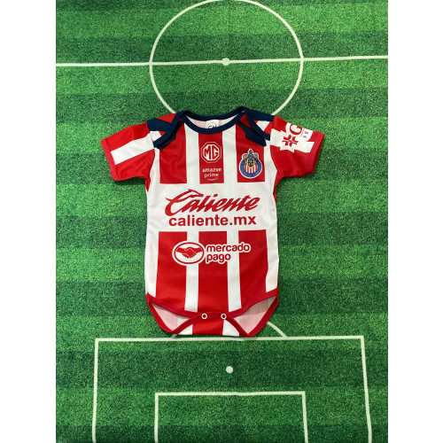 Chivas de guadalajara home onesie jump suit CUSTOMIZABLE