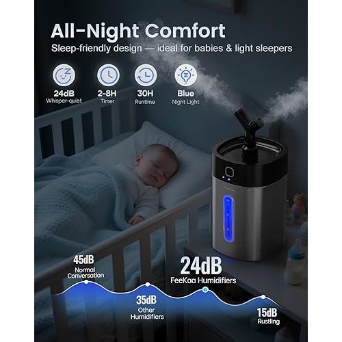 Stainless Steel Humidifier Baby Nursery