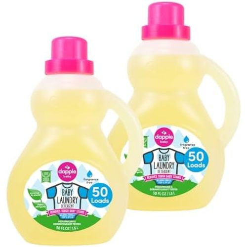 Dapple Baby - Laundry Detergent - 50 fl oz (Pack of 2)