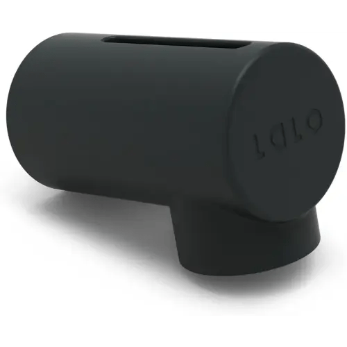 Lalo Spout Cover – BPA-Free Silicone Bath Spout Safety Cover for Babies & Toddler, Fits Most Faucets, Soft & Durable Silicone Bathtub Faucet Cover, Easy to Clean - Licorice