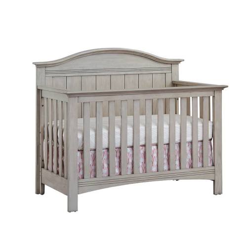 Soho Baby Chandler Premium 4-in-1 Convertible Crib – Curved Headboard