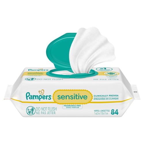 Pampers Sensitive Baby Wipes - 84ct