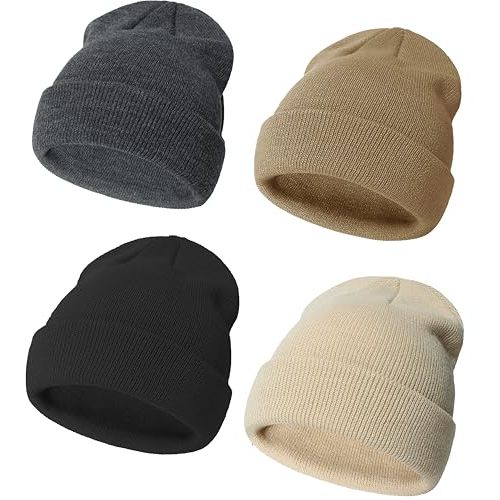 ENBAOHUI Baby Beanie Hat Newborn Winter Warm Knit Hat Kids Soft Beanie Cap Boys Girls Winter Warm Knit Hat