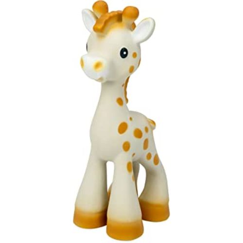 Nuby Jackie The Giraffe Natural Rubber Teether - 3+ Months - Baby Teething Toy
