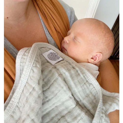 Gray Set - Muslin Burp Cloths (4 Pack)