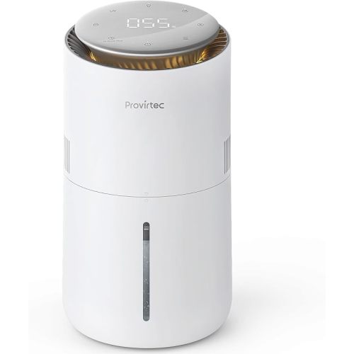 Provirtec MistFree Humidifier for Bedroom, Evaporative Humidifier