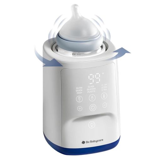 Bc Babycare Bottle Warmer for Breast Milk Fast Heating Smart Temperature Control with 24 Hour Keep Warm White