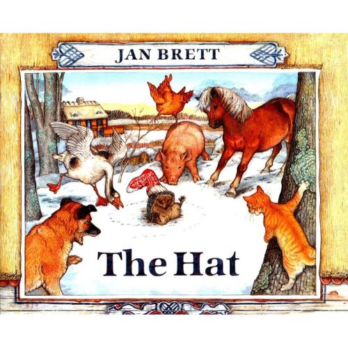 The Hat - by Jan Brett (Hardcover)