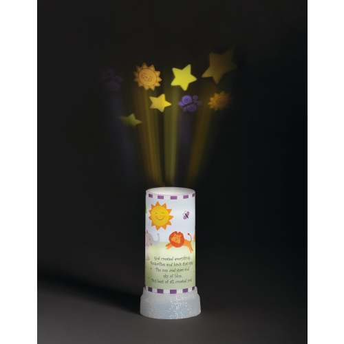 God Created Everything LED Projector Night Light