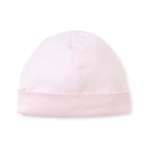 Pink/White New Kissy Dots Print Hat