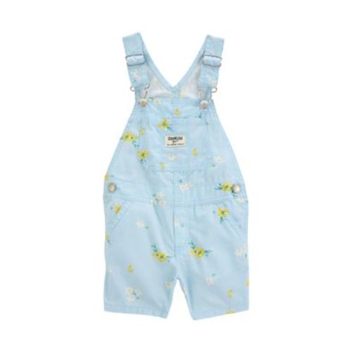 Baby Girls Woven Shortalls