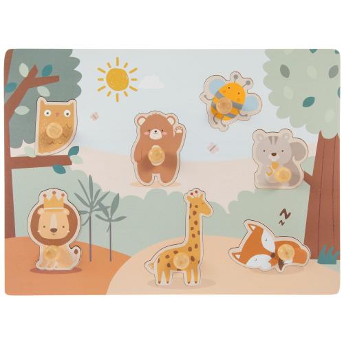 Woodland Animals Wood Puzzle