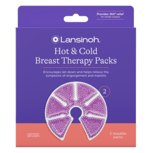 Lansinoh Hot & Cold Breast Therapy 2 Reusable Packs – Discount Chemist