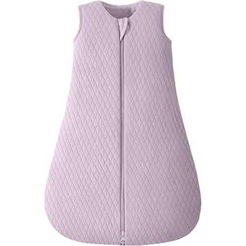 Yoofoss Baby Sleep Sack 6-12 Months TOG 2.5 Winter Baby Wearable Blanket, 100% Organic Cotton Infant Toddler Sleeping Sack 2-Way Zipper Warm Quilted Sleep Sack