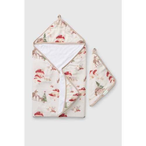 Hooded Towel Set - Forest Families