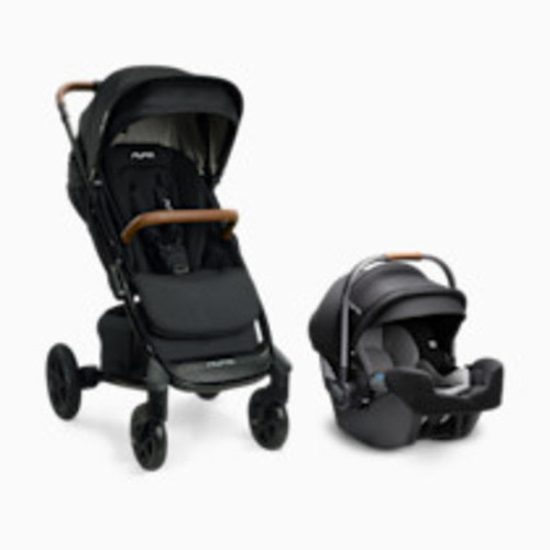 Nuna PIPA rx & TAVO next Travel System - Caviar/Cognac