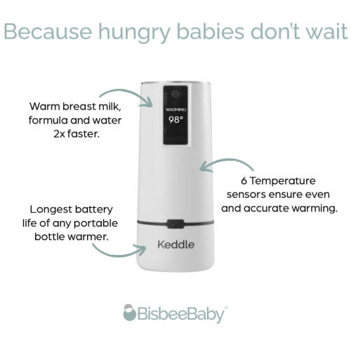 Cordless Portable Bottle Warmer | BisbeeBaby Keddle – Bisbee Baby