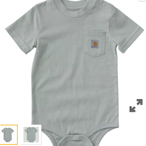 Kids' Short Sleeve Pocket Bodysuit (Baby) | Carhartt