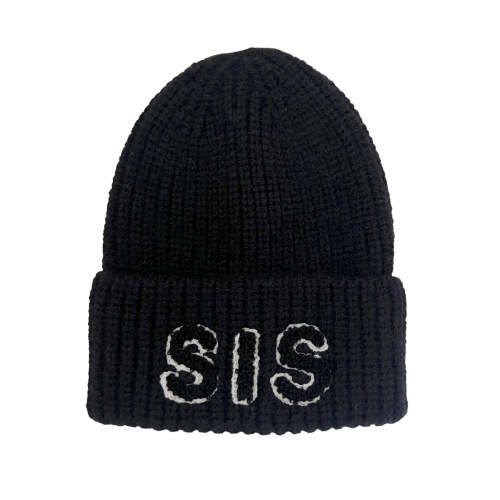 Sis Knit Hat, Obsidian
