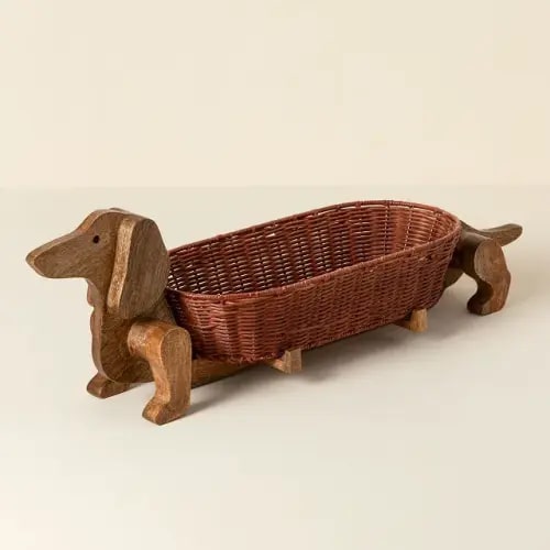 Dachshund Storage Basket
