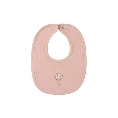 French Terry Hot Air Balloon Collection - Bib | Pink