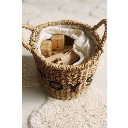 SMALL TOY STORAGE BASKET