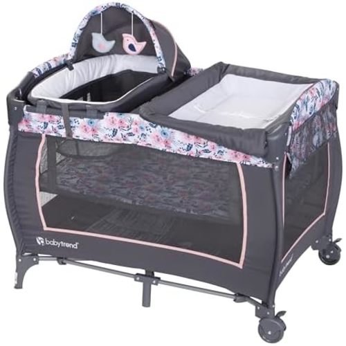 Baby Trend Lil' Snooze™ Deluxe II Nursery Center, Bluebell