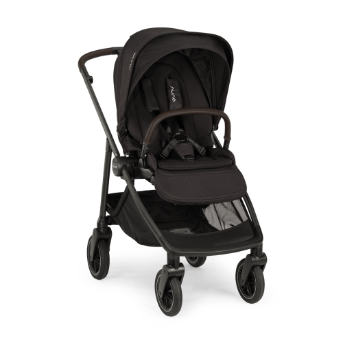 Nuna SWIV Lightweight Stroller - Caviar / Chocolate