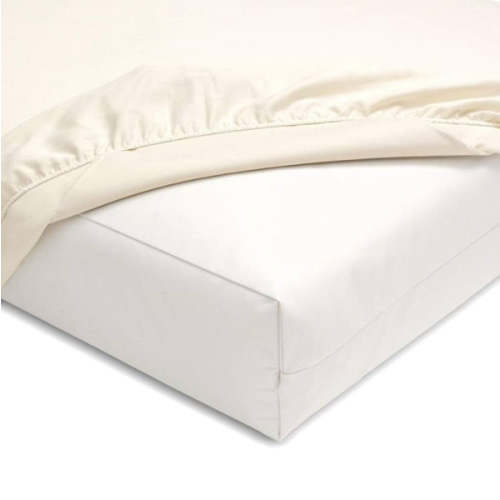 Naturepedic Organic Waterproof Crib Mattress Pad, Skin Friendly, Breathable & Absorbent Crib Mattress Protector - Removable Protector Pad for Baby and Toddler Beds - Fitted for Standard Baby Crib Size