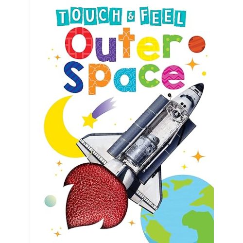 Outer Space - Children's Touch and Feel Board Book - Sensory Board Book Board book – August 16, 2022