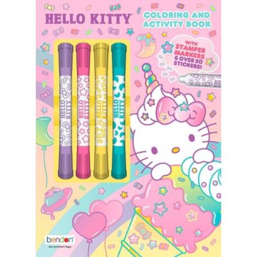 Hello Kitty Stamper Marker Coloring Book