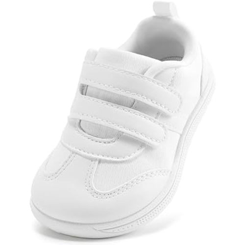 STQ KIDS Toddler Wide Toe Box Shoes:Boys Barefoot Shoes Kids Walking Shoes Boy Sneakers Non-Slip Zero Drop Shoes,Toddler First Walking Shoes Comfort Tennis Outdoor Activities