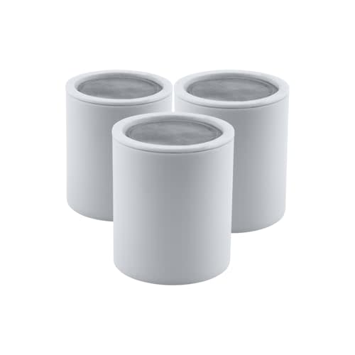 AquaBliss Replacement Multi-Stage Shower Filter Cartridge - Longest Lasting High Output Universal Shower Filter Reduces Chlorine & Toxins in SF220 or SF100. 3-Pack (SFC220)