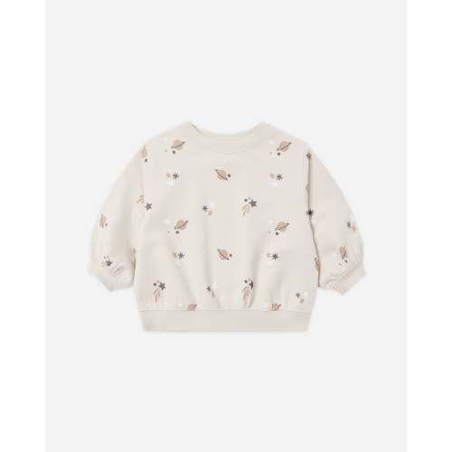 Oversized Crew Sweatshirt Space – Quincy Mae