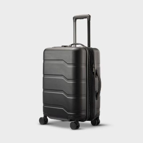 Hardside Carry On Spinner Wheels Suitcase - Open Story™ Black
