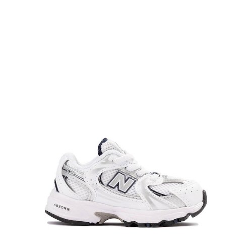 New Balance 530 Athletic Shoe - Baby / Toddler - White / Natural Indigo