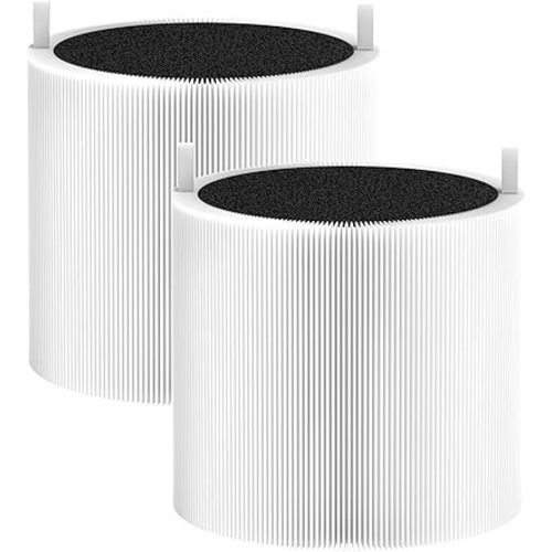 2 Pack 411i & 411a Max Replacement Filter Compatible with Blue Pure 411i & 411a Max Air Purifiers, HEPA & Activated Carbon Filter, Blue Pu-re 411i Max Filter