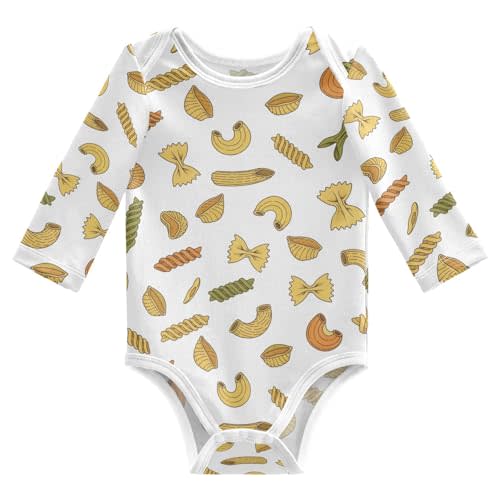 Baby Girls Boys Bodysuit Cotton Long Sleeve Rompers One Piece Baby Clothes Outfits for Newborn Infant 0-24 Month