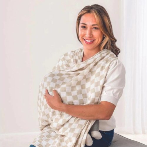 Muslin Breastfeeding Boss Nursing Cover | Snuggle Bugz | Canada's Baby Store