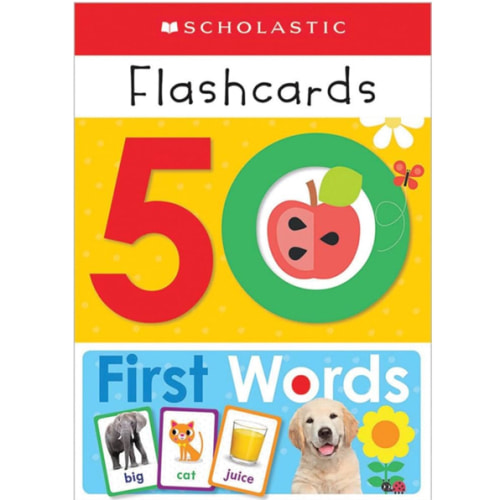 50 First Words Flashcards: Scholastic Early Learners (Flashcards)