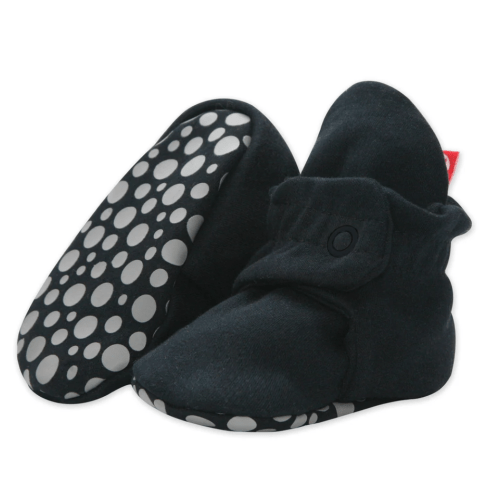 Zutano Baby Bootie - Black (12M)