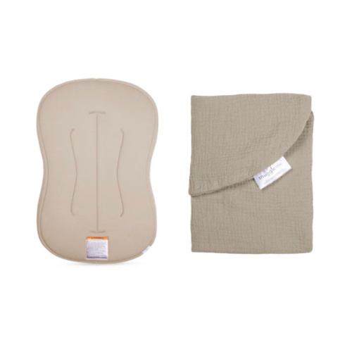 Lounger Curve + Muslin Cover Set | Birch